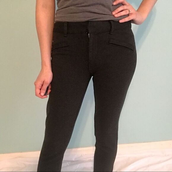 Gap Gray Dress Ankle Length Slack Pants size 0 - Picture 1 of 7